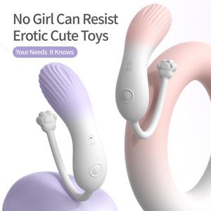 Großhandel Neues App-gesteuertes Sexspielzeug Vibrierender Katzenpfoten-förmiger G-Punkt-Vibrator Eier Bullet-Vibrator für Frauen Weibliches Spaßspielzeug - Product Image 5