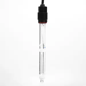 DX-200 Glass pH temperature probe ph electrode for Laboratory research and experiments water quality