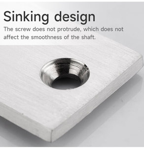 Thép không gỉ <span class=keywords><strong>pivot</strong></span> cửa kính bản lề 4 mét Độ dày tầng xoay cửa Heavy Duty <span class=keywords><strong>pivot</strong></span> bản lề khách sạn tắm cửa bản lề - Product Image 3