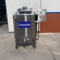 Pasteurisateur automatique par lots, réservoir de pasteurisation en acier inoxydable, petit pasteurisateur à vendre