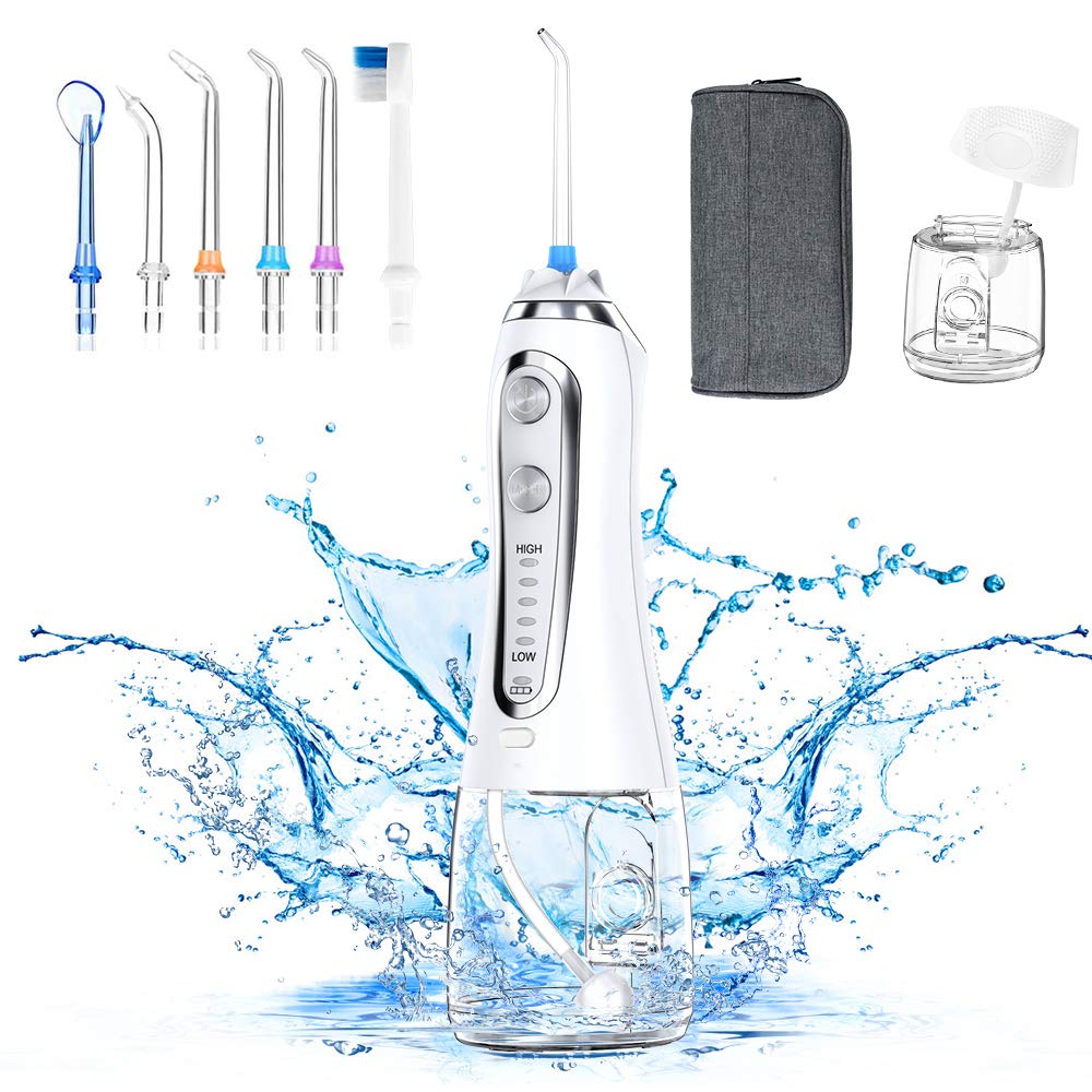IPX7 Electric Teeth Cleaner Portable Teeth Whitening Cordless Oral Irrigator Dental Water Flossers