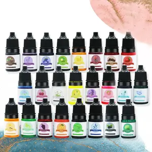 Roosbang — pigment liquide de résine époxy, 5ml, 24 couleurs, à concentration élevée, pour le bricolage, vente en gros