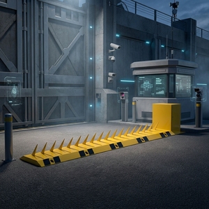 Bloqueador de Ruedas Automático Antiterrorista con Púas Metálicas, Tipo Enterrado de 1-6 Metros, para Interceptación en Carreteras y Uso en Aeropuertos, con Clasificación de Resistencia a Impactos - Product Image 1