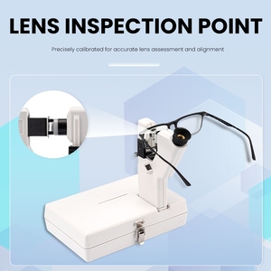 Small Portable Digital Lensometer Hand Lens Meter With Manual Focimeter Ac Dc Outer Reading <b>Optics</b> <b>Instruments</b> - Product Image 4