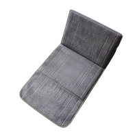 Gros Doux En Mousse à Mémoire Épaisseur Tapis de Prière Islamique de Voyage Pliable Dossier Prière Tapis de chaise Tapis De Prière