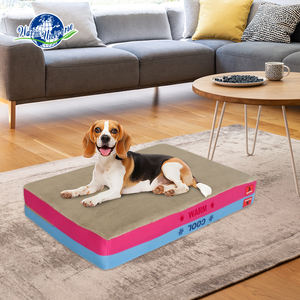 Extra großes Hunde bett im Freien Wasch bares atmungsaktives Kühlgel Memory Foam Sofa-Ortho pä disches Hunde bett - Product Image 5