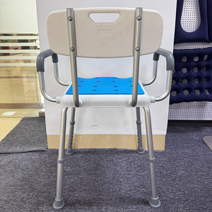 XY Aluminum Alloy <b>Bath</b> <b>Chair</b> 58x44x74-88cm Non Slip Safety Seat <b>For</b> <b>Elderly</b> Pregnant Women Shower Stool - Product Image 1