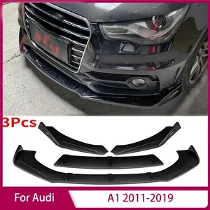 StarNav Lame de pare-chocs avant, diffuseur et spoiler pour A1 2011-2019, protection de kit carrosserie, lèvre avant, pièces automobiles - Product Image 5