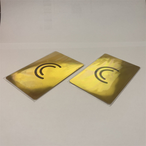 <span class=keywords><strong>Carte</strong></span> d'accès NFC métallique étanche de qualité supérieure 13,56 MHz avec puce NTAG424 DNA pour systèmes d'identification professionnels - Product Image 3
