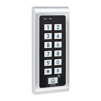 Controlador de Acceso Inteligente Metálico a Prueba de Agua, Controlador de Acceso Bluetooth TTLOCK para Villa, Museo Público, Hospital