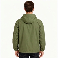 Veste de pluie légère pour homme AQTQ, imperméable, coupe-vent, résistante aux intempéries