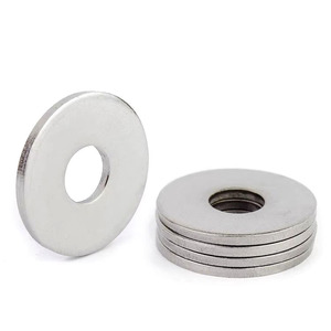 M7--M18 DIN 125 Aço Inoxidável 304 Arruela Plana De <span class=keywords><strong>Metal</strong></span> Galvanizado Arruelas Plain Grau 4.8 - Product Image 1