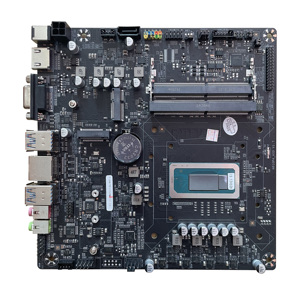 H610 Com Cpu I5-12450H I7-12650H Embedded 17*17CM Mini <span class=keywords><strong>Itx</strong></span> Suporte 12th Gen Fanless Industrial Motherboard - Product Image 2