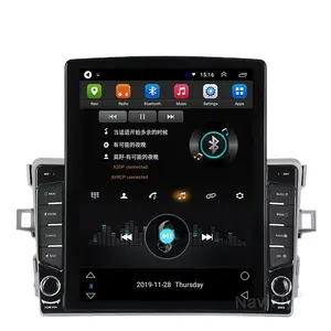 Navifly 안드로이드 9 테슬라 화면 안드로이드 9 1 + 16g 자동차 비디오 플레이어 도요타 왼쪽 EZ 07-16 자동차 GPS 네비게이션 2.5D IPS DSP 2.5D