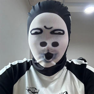 หน้ากากบาลาคลาวาแบบเต็มหน้า พิมพ์ลาย 3 มิติ ใหม่ ขายส่ง พร้อมดีไซน์ หน้ากากพิมพ์ลาย 3 มิติ แบบส่วนตัว หน้ากากปาร์ตี้สุดฮา - Product Image 1