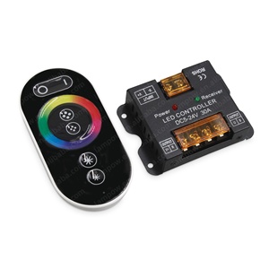 10A 3 kênh <span class=keywords><strong>RGB</strong></span> <span class=keywords><strong>Led</strong></span> điều khiển cảm ứng đầy đủ & sắt đầy màu sắc điều khiển từ xa cho <span class=keywords><strong>RGB</strong></span> <span class=keywords><strong>LED</strong></span> chiếu sáng - Product Image 2