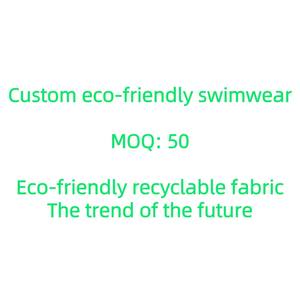 Costume da Bagno Bikini Ecologico ad Asciugatura Rapida in Poliestere/Nylon per Bambine di Due Anni, Prodotto da Yifeng - Product Image 4