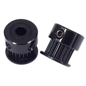 ลูกรอกสายพานไทม์มิ่ง GT2กว้าง6มม. 5มม./8มม. สีดำทนทานปรับแต่งได้ - Product Image 1