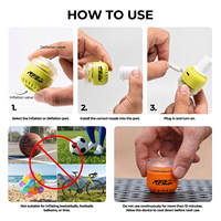 RoosCamp Air Master Nano 3, Mini Bomba de Aire Portátil sin Batería, de Plástico, Apta para Aviones, Alimentada por Teléfono, 29g, para Almohadas de Viaje y Equipaje