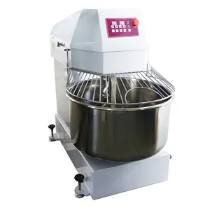 Industrial cake dough mixer 100kg two speed stainless steel 304 bakery dough mixer
