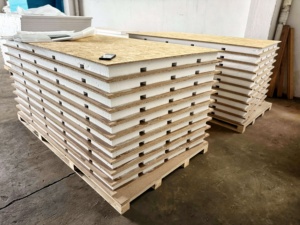 Panel Estructural <span class=keywords><strong>OSB</strong></span> EPS SIPs, Panel Sándwich Aislado Térmicamente para la Construcción de Casas Prefabricadas - Product Image 6