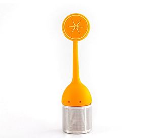 Accessori per Tè con Simpatici Disegni Cartoon, Infusore per Tè in Foglie Sfuse in Acciaio Inox 304 con <span class=keywords><strong>Filtro</strong></span> a Rete e Manico in Silicone - Product Image 6