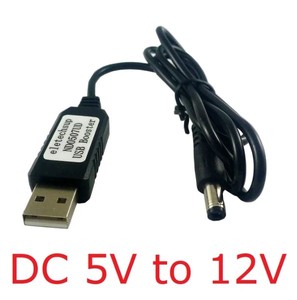 5V ถึง9V/12V USB A ถึง DC 5.5*2.1mm เพิ่มแรงดันไฟฟ้าแปลง DC-DC เพิ่มสำหรับเราเตอร์ WIFI พลังงานมือถือ - Product Image 2