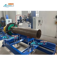 Positionneur de soudage de mandrin de 1000mm de diamètre flèche de colonne de soudage CNC pour soudure de tuyau de bride TIG MIG