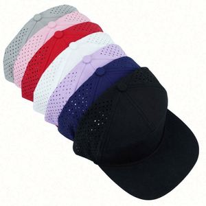 Gorra de Béisbol/Golf Deportiva Personalizada con Diseño de Dibujos Animados, 7 Paneles, Perforaciones Láser, Cuerda, Ecológica, Serigrafía - Product Image 6