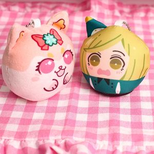 Custom Squeaky Plush <b>Keychain</b> Personalized Squishy Beanbag <b>Fidget</b> Toy Stress Relief Bag Charm Bulk Wholesale Promo Gift Boutique - Product Image 3