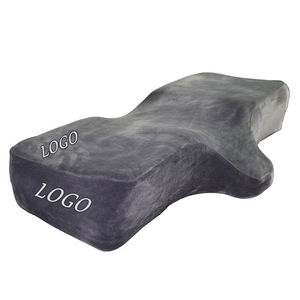 WJ-1050 आईलैश एक्सटेंशन गर्दन तकिया पी. पी. पी. सी. भरने वाली विरोधी स्मृति हटाने योग्य एर्गोनोमिक वक्र होटल नींद चिकित्सा - Product Image 1