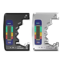 Détecteur de puissance de batterie haute précision, instrument de mesure numérique de la capacité avec affichage du niveau de charge restant