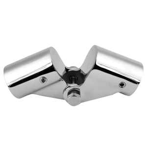 Connecteur pivotant pliable sur mesure en acier inoxydable 316 pour tube de rail de <span class=keywords><strong>bateau</strong></span>, raccords articulés pour tube de bimini pour yacht marin - Product Image 3