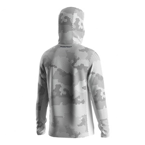 Camiseta de Manga Larga con Capucha para Pesca, de Alta Calidad, Ecológica, Anti-UV, Transpirable, de Secado Rápido, Nuevo Estilo en Varios Colores - Product Image 4