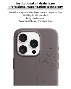 Funda de teléfono de silicona de goma de Gel con <span class=keywords><strong>forro</strong></span> de microfibra antiarañazos de tacto suave Premium <span class=keywords><strong>para</strong></span> <span class=keywords><strong>iPhone</strong></span> 16E 16 <span class=keywords><strong>Pro</strong></span> <span class=keywords><strong>Max</strong></span> 15 14 <span class=keywords><strong>13</strong></span> - Product Image 4