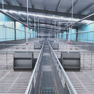 2022 mangiatoia per maiali da esterno di nuovo stile mangiatoia per maiali in acciaio inossidabile - Product Image 5