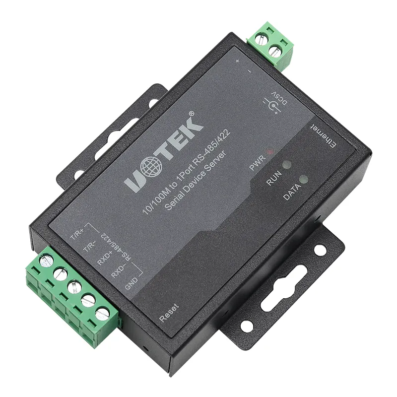 Uotek UT-6311M 10/100M Tot 1 Poorten RS-485/422 Serial Device Server