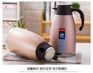 Bouteille isotherme à Double paroi en acier inoxydable, bouilloire à eau chaude, Thermos, théière à café <span class=keywords><strong>Flash</strong></span>, de haute qualité, flacons sous vide - Product Image 2