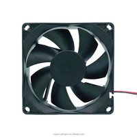 Yofolon DC8020B24H 12V/24V Axialer Bürstenloser DC-Kühlventilator 80x80x20mm 3200RPM Kugellager Hochgeschwindigkeit