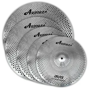 Arborea Mute Cimbaal Set, Lage Volume Cymbals