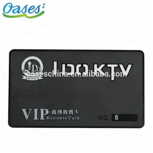 Customized Cheap Black Metal Credit Bank Card Size VIP Membership Card Laser Engraving