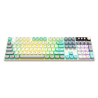 Banda K20 Wireless Dual Mode Membrane Wireless Keyboard RGB Backlit Gaming Office Laptop Keyboard