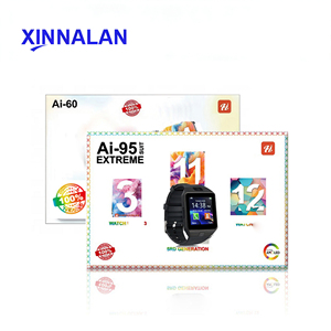 Nouveauté : Montre connectée Triple Sports AI-92 avec écouteurs sans fil et 7 bracelets tendance – Coffret cadeau - Product Image 2