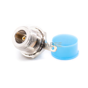 Conector Coaxial RF Hembra Tipo N con Brida de 4 Orificios para Montaje en Panel, <span class=keywords><strong>Terminal</strong></span> de Soldadura/Crimpado para Cable RG178 RG316 RG58 - Product Image 1