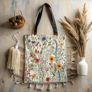 <span class=keywords><strong>William</strong></span> <span class=keywords><strong>Morris</strong></span> Grafton Tote Bag-Sac à provisions en toile imprimé floral vintage, style bohème - Product Image 5