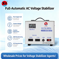 Stabilisateur de tension automatique monophasé TND, protection contre les surtensions, AC 220V, régulateur de tension AVR pour appareils électroménagers