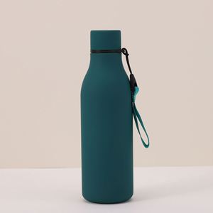 Minimal American Vacuum <b>Bottle</b>, Stainless Cup with Hand Cord for Gym Workouts and Outdoor Lawn Picnics - Product Image 3
