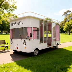 ZOWN New Electric Cartoon Food Cart with Customizable Color and Luxury Fashionable Design for Outdoor Use - Product Image 1