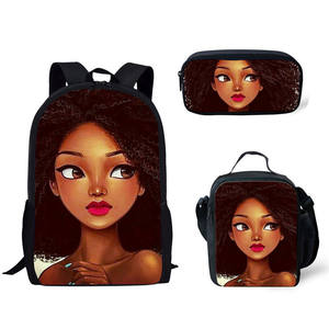 Dropship <span class=keywords><strong>Sac</strong></span> à <span class=keywords><strong>dos</strong></span> imperméable et résistant à l'abrasion Cool Girl Design Sustainable Backpack for Girls' Schoolbag 17 Inch - Product Image 2