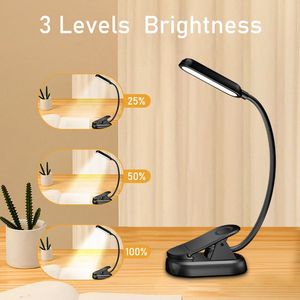 <span class=keywords><strong>2025</strong></span> nóng bán có thể sạc lại clip đọc sách ánh sáng di động không có ánh sáng màu xanh cuốn sách ánh sáng Led Mini cuốn sách đèn - Product Image 6